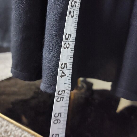 Vintage Dress 12 Med VTG 80s  Maxi Black Tie Prom Event - Picture 14 of 17